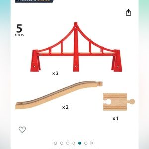 Brio Double Suspension Bridge - Like new